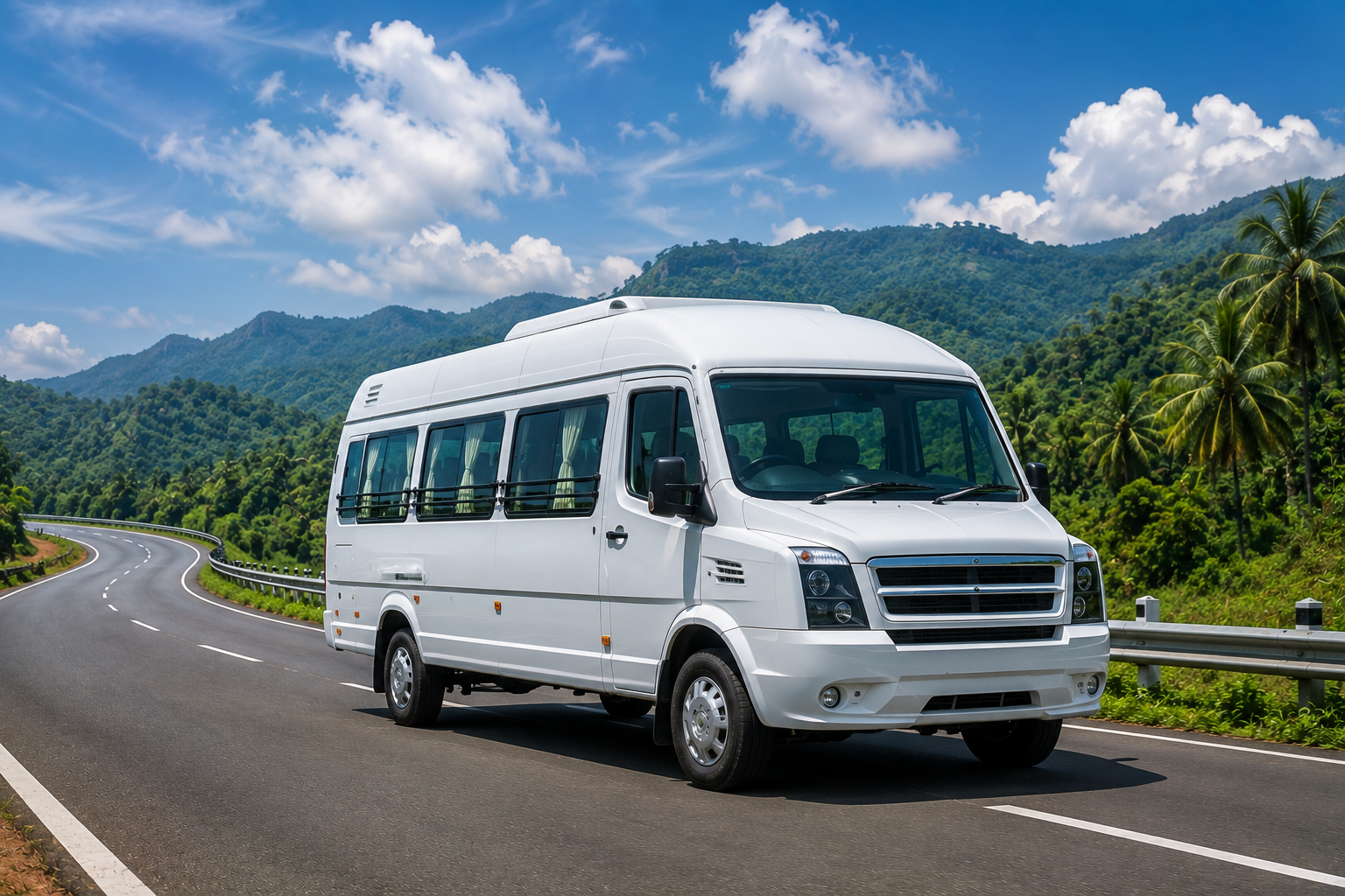 Tempo Traveller Rental South India